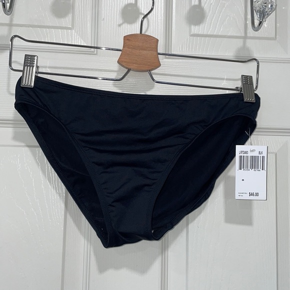 Lauren Ralph Lauren Gradient Stripe Long Sleeve Rashguard 2 Piece Swimsuit - Picture 13 of 16